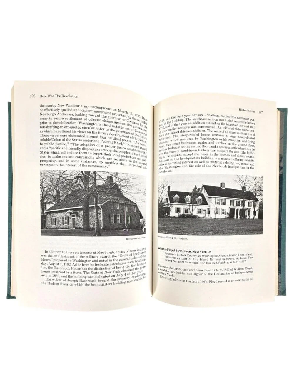 Here Was The Revolution Book Historic Sites Of The War For American Independence